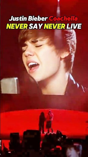 Justin Bieber - Never Say Never Live 🔥 At Coachella 2026 🎤 #justinbieber