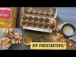 Never Buy Firestarters Again! How to Make DIY FireStarters Cheap