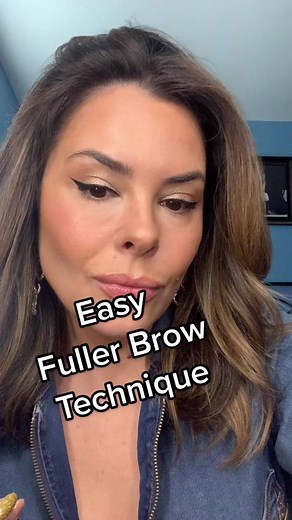 Easy Fuller Brow Technique