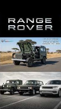 Range Rover Evolution – From 1948 to Modern Luxury