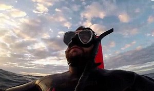 Australian diver lost at sea films what he believes are last moments alive