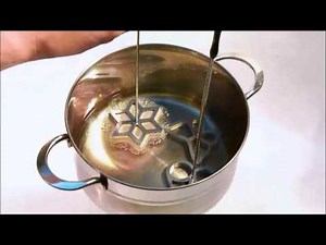 Making Rosettes Cookies