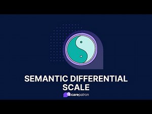 Semantic Differential Scales