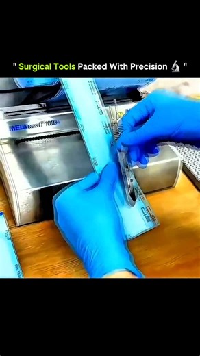 SCIENCE | HISTORY | FACTS | EXPERIMENT on Instagram: "Behind every safe surgery is a flawless packaging process that ensures tools reach operating rooms 100% sterile and ready to use. This behind-the-scenes workflow blends medical science with industrial precision. ⚙️🧠 1️⃣ Deep Cleaning: Instruments first go through ultrasonic cleaners and chemical baths that remove microscopic blood, tissue, and residue. High-pressure rinsing follows to eliminate any remaining contaminants. 💦 2️⃣ Drying & Ins