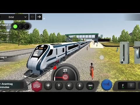 🚆 Indian Train Simulator | Realistic Train Journey 🚂 | High-Speed Train Gameplay 🎮