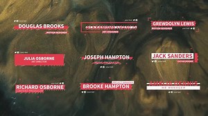 Download 9 Lower Thirds - aedownload.com