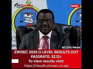 Zimse O Level Results Out with 35% Passrate, to view results visit https://results.zimsec.co.zw