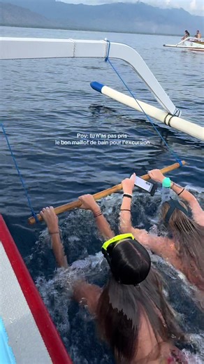 Maillot de bain idéal pour excursion à Bali