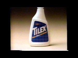1983 Tilex Mildew Stain remover "There is no scrubbing" TV Commercial
