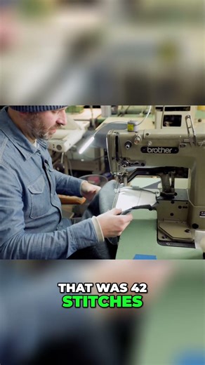 Sewing Fast! Bar Tack & Fraying Edge Denim Fix #shorts