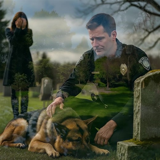 4.2K views · 123 reactions | There are pains beyond words: A loyal K9 dog silently lay crying beside its owner’s grave for four days without leaving. No one taught it about love or sacrifice, the story behind it made the whole country cry…Read more below | The Purrfect Pals | Facebook