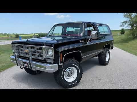 1978 Chevrolet K5 Blazer 4x4, Auto, 400ci V8, Loaded - Southern Truck Stock #1789