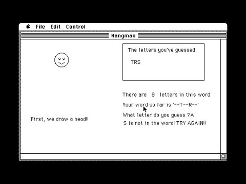 Apple Macintosh Longplay - Hangman