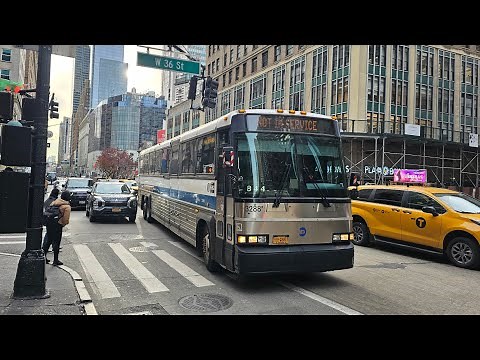 MTA: Onboard 2006 MCI D4500CL #3288 on the QM5 Express Bus to Fresh Meadows!