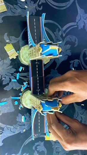 Amazing DIY 3D Bridge Model 😱 | Handmade Paper Bridge #funny #viralvideo ‪@SamayraNarulaOfficial‬