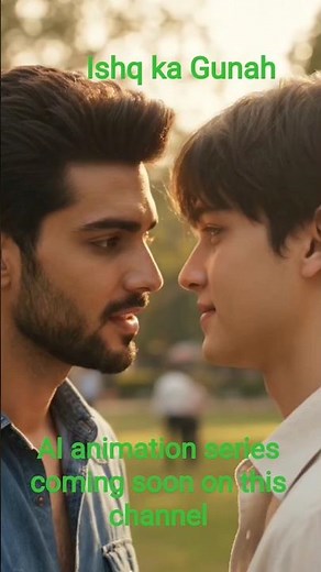 Ishq Ka Gunah ❤️ | Gay Love Story Hindi | AI Short Film #shortfilm #love