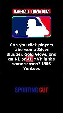 MLB QUIZ TRIVIA, How much do you know about baseball?