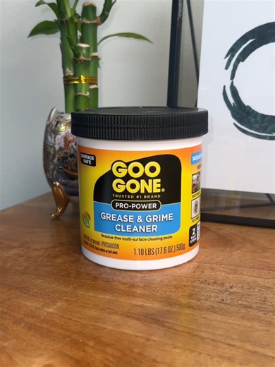 That one wall by the door that’s been through it 😅 ​ ​ Goo Gone Pro-Power Grease & Grime Cleaner lifts away scuffs and wall marks fast, all while keeping your paint safe. ​ ​ Shop now at the link in bio! 🛒#googone #cleaninghacks #scuffs #cleaning