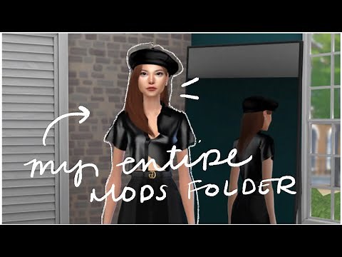 MY ENTIRE MODS FOLDER FOR DOWNLOAD! 1000+ ITEMS | THE SIMS 4