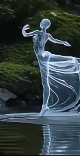 Dancing Water Ballerina Caught on Camera