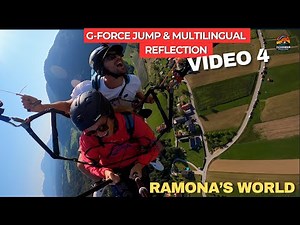 🌍 Ramona's World™: G Force Jump & Multilingual Reflection 🪂 VIDEO 4