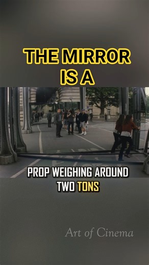 The Secret Behind Inception Mirror Scene #inception #cristophernolan #moviefacts #shorts