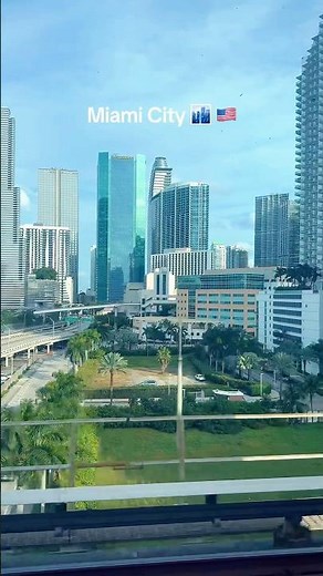Miami City, Florida 🇺🇸#usa #travel #usashorts #visitflorida #florida #FL #Miami #city #downtown