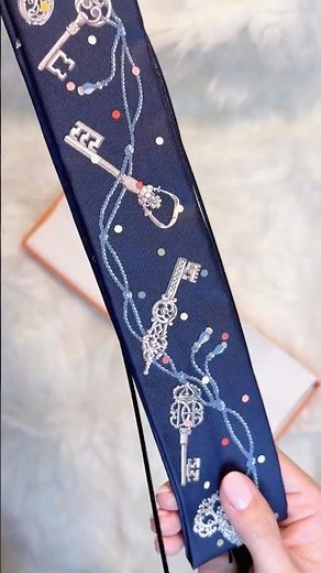 A special Hermes unboxing🧡 the most magical fringe twilly! #hermes #hermesscarf #luxury #unboxing