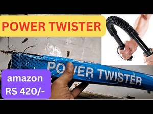 FirstFit Python Power Twister Bar | Upper Body Exercise for Chest, Shoulder, Forearm