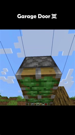 Minecraft Garage Door💀