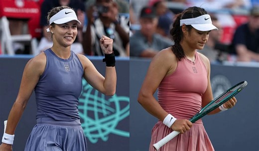 "It's annoying" - Anna Kalinskaya gets real about challenge of staying calm after beating Emma Raducanu to reach Citi DC Open final