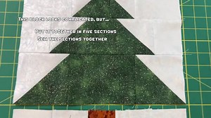 Cat Christmas Tree Quilt Block PDF Pattern: Scrap Fabric Mini Quilt - Etsy
