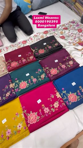 Shrigandha Vlog on Instagram: "Designer Sarees Direct From Manufacturer #unstagram#trending #viral #onlineshopping #viralvideo"