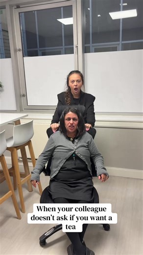 When Your Colleague Ignores Tea Requests