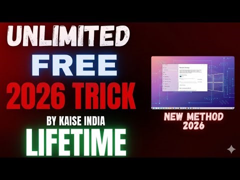 How To Create Free RDP For Lifetime In 2026, Get Free VPSRDP With Admin Access, Free RDP