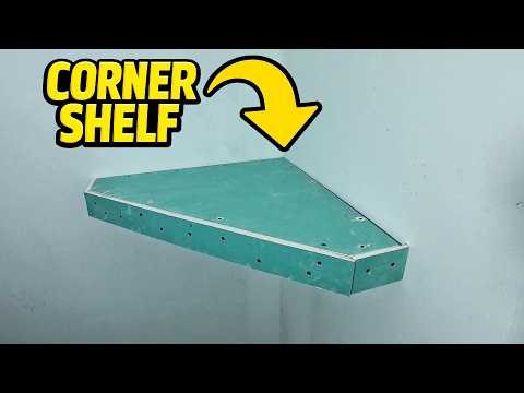 Simple DIY Corner Shelf | Easy Build