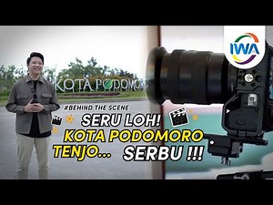 INTIP KESERUAN DI BALIK LAYAR SYUTING KONTEN EKSKLUSIF KOTA PODOMORO TENJO