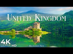 United Kingdom 4K • Relaxation Film with Peaceful Meditation Music