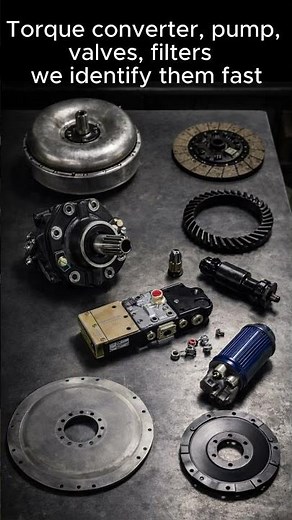 Forklift Transmission Parts | Clutch, Torque Converter, Gearbox | Fast Parts Identification #amveko