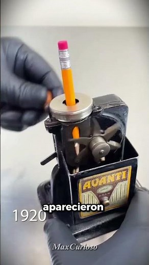 Así se Afilaban los Lápices Hace 100 Años (INCREÍBLE) ✏️ #Curiosidades