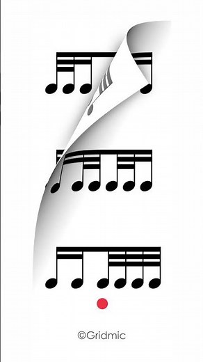 32nd note practice 🎶 #rhythm #musiclesson #drums #drumnotation #drumpractice