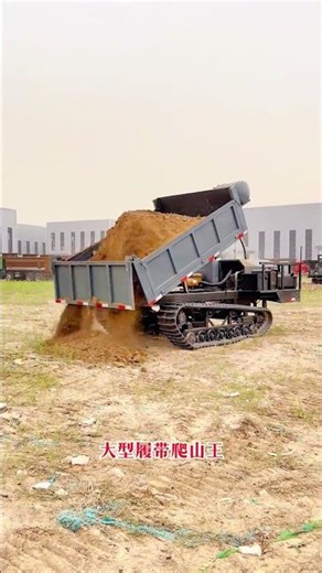 5T Track Dumper Crawler Dumper Truck Tracked Loader for Farmland #minidumper #dump #miningequipment