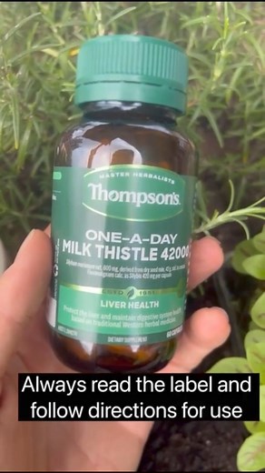 Always read the label and follow the directions for use. Looking for a liver detox and ongoing liver health support? Try Thompson's One-A-Day Milk Thistle 42000 capsules. Available in-store and online at Chemist Warehouse. | Chemist Warehouse