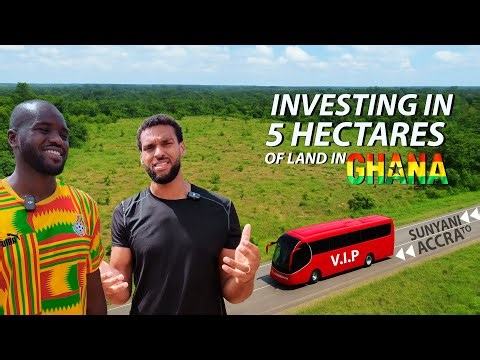 LIFE IN THE VILLAGE OF SUNYANI 🇬🇭 | 5 HECTARES OF LAND, NIGHTLIFE IN GHANA & JOURNEY BACK TO ACCRA