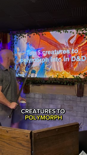 TBD&D | Here are my top five creatures to polymorph into in D&D. I hope you found this useful and informative. #dnd #dungeonsanddragons... | Instagram