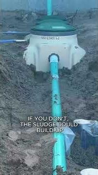 How does the septic tank work and how often do I have to maintain it?