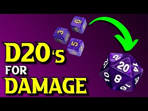 NEW D20 Damage System for Faster Combat | DC20 RPG