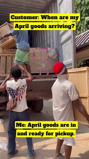 Updates on April Containers for Immediate Pickup