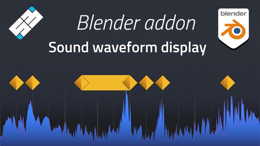 Sound Waveform Display - Blender addon