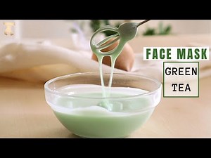 Homemade Green Tea Face Mask For Acne